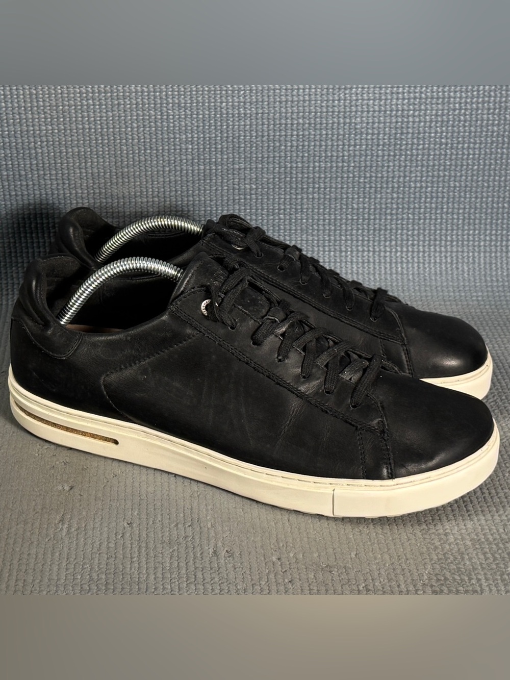 Birkenstock Bend Low Black Leather Sneakers Men’s Size 12 US 45 EU